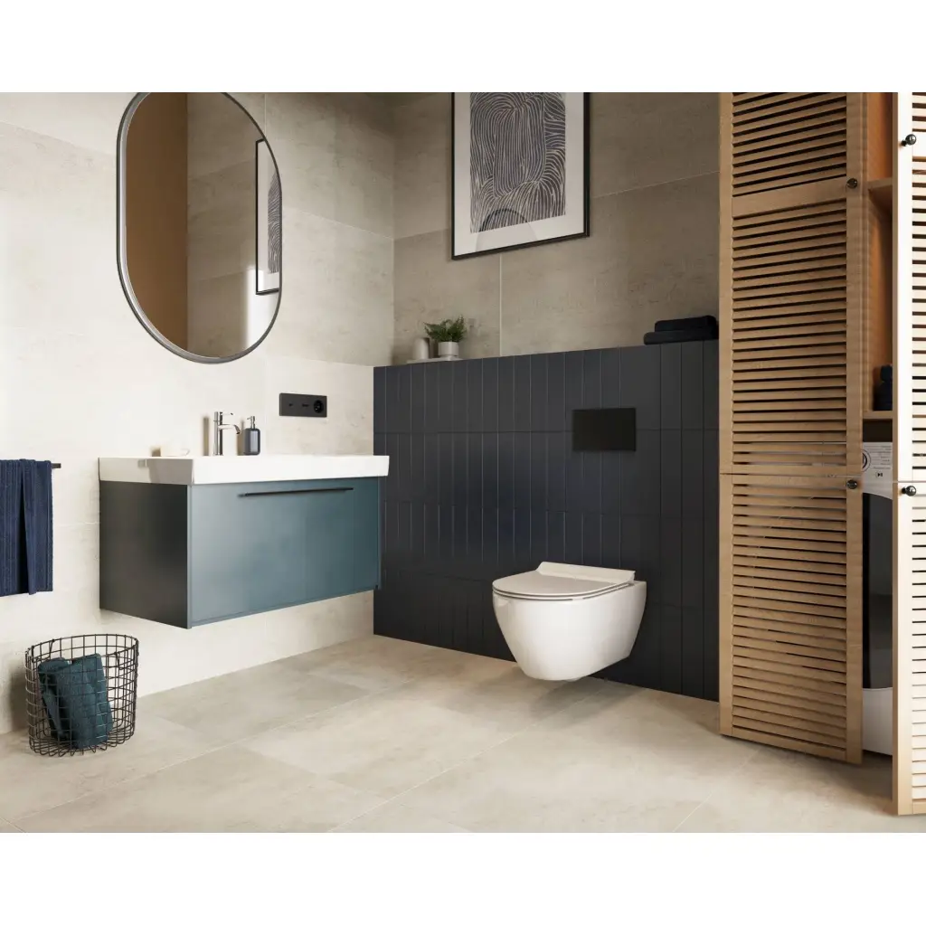 Panele winylowe SPC Conrete Beige 60x60 Matowy 6074899 Klasa 33 6 mm, Panele winylowe, Vilo SPC Floor, Vilo