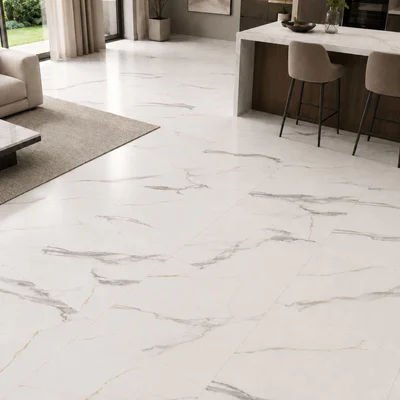 Panele winylowe SPC Calacatta White 60x60 6074903 Klasa 33 6 mm