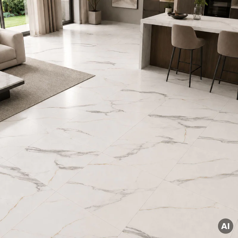 Panele winylowe SPC Calacatta White 60x60 6074903 Klasa 33 6