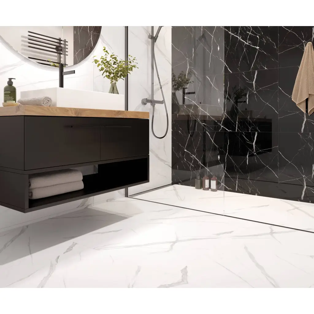 Panele winylowe SPC Calacatta White 60x60 6074903 Klasa 33 6 mm, Panele winylowe, Vilo SPC Floor, Vilo