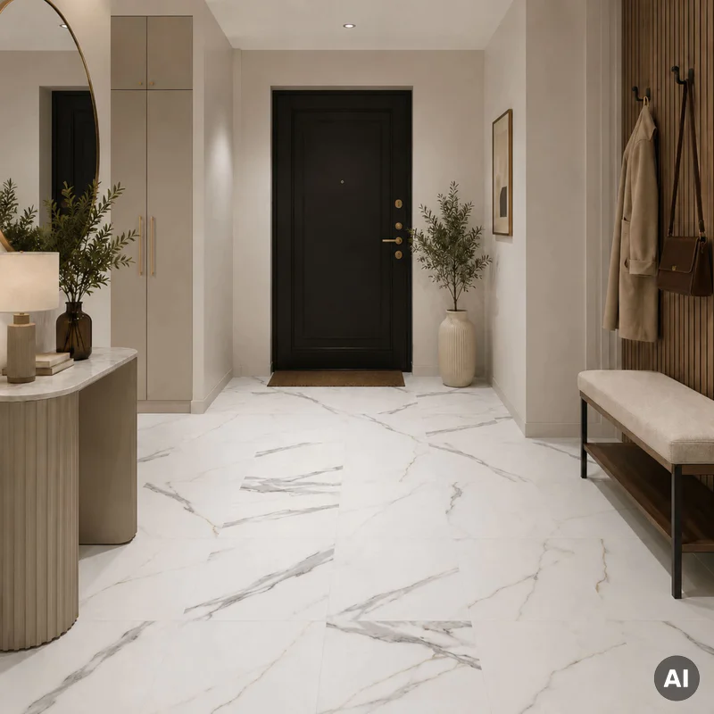 Panele winylowe SPC Calacatta White 60x60 6074903 Klasa 33 6