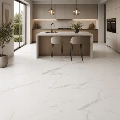 Panele winylowe SPC Calacatta White 60x60 6074903 Klasa 33 6 mm