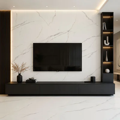 Panele winylowe SPC Calacatta White 60x60 6074903 Klasa 33 6 mm