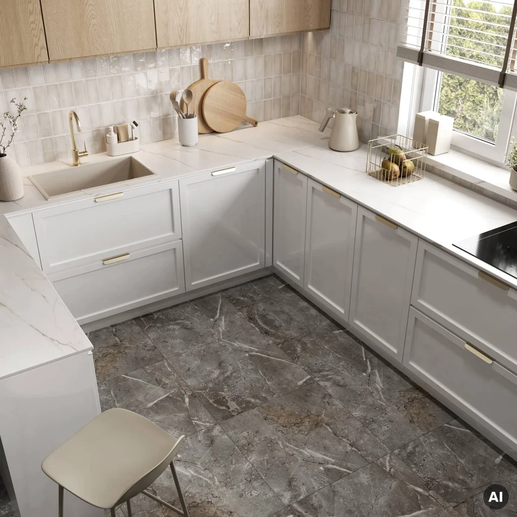 Panele winylowe SPC Marble Skin 6 mm Klasa 33, 6074906, Panele winylowe, Vilo SPC Floor, Vilo
