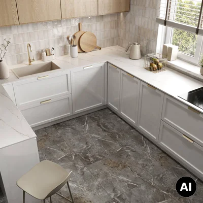 Panele winylowe SPC Marble Skin 60x60 6074906 Klasa 33 6 mm