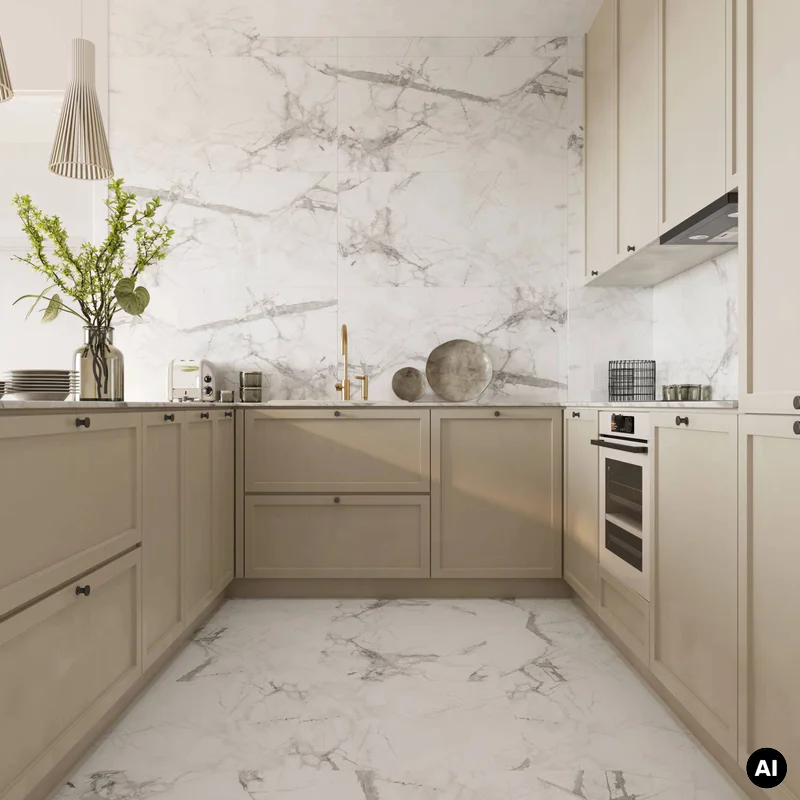 Panele winylowe SPC Calacatta Snow 60x60 6074908 Klasa 33 6