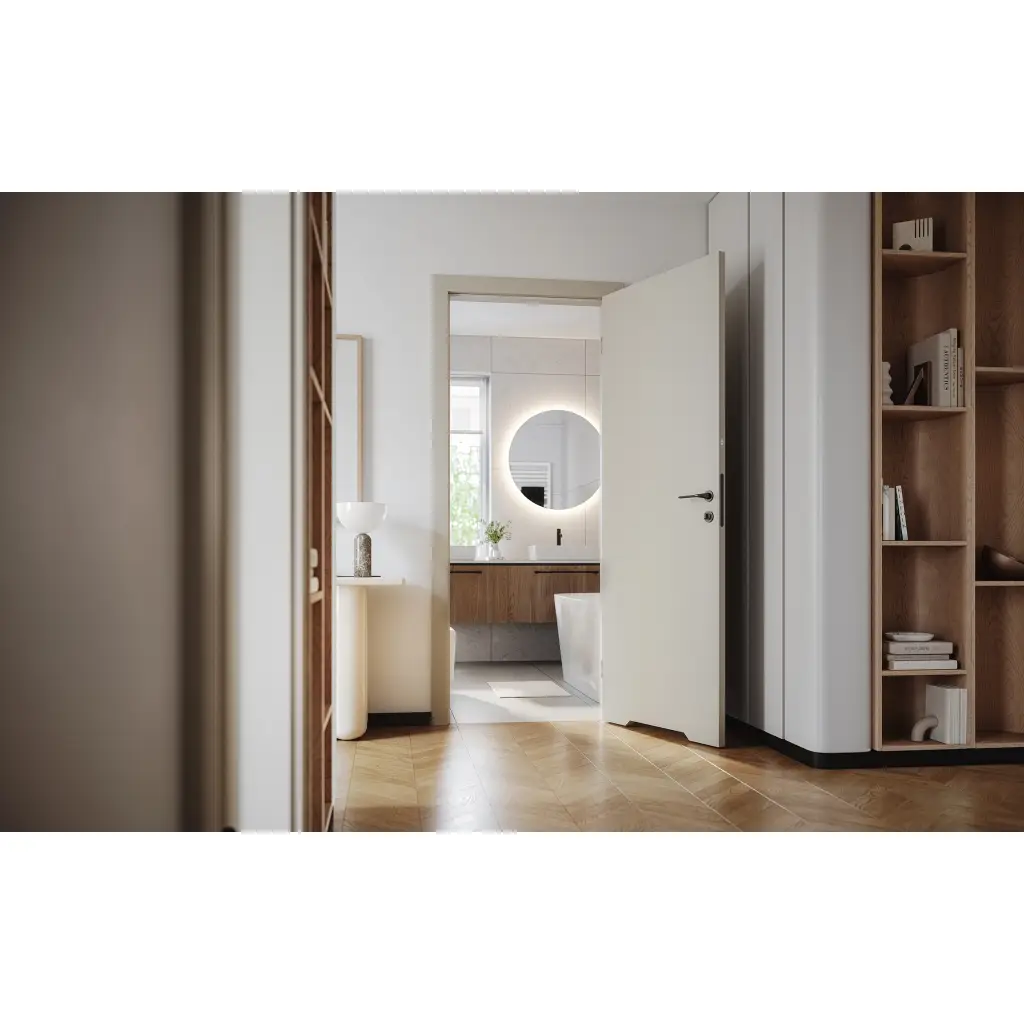 Ościeżnica Wodoodporna Hydro Protect Elegance regulowana F 175-215 lewa 80cm bezprzylgowa, OPAC6F0L08WCA0ANV8C000, Ościeżnica, Ościeżnica HYDRO PROTECT, PORTA