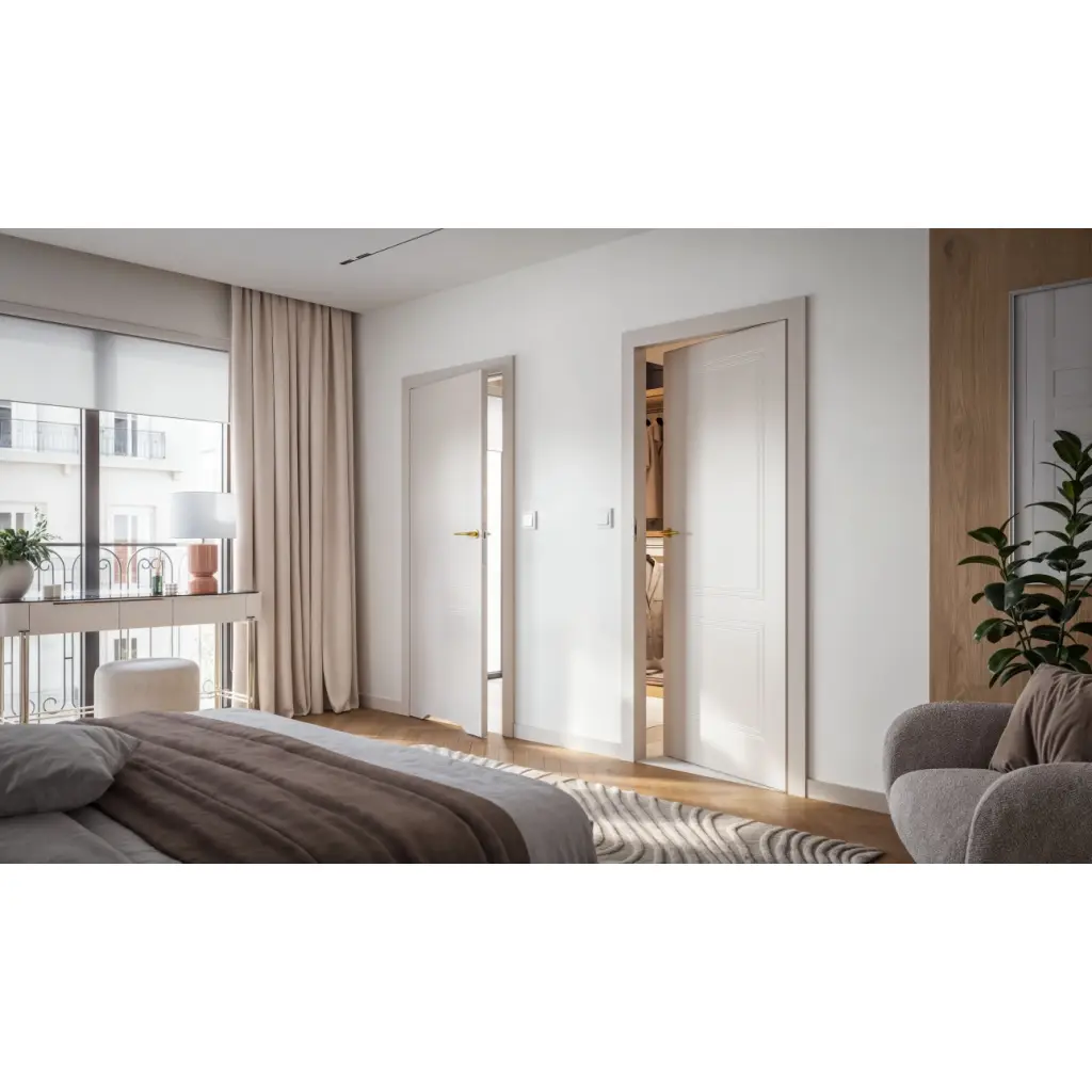 Drzwi Porta VECTOR Premium V Prawe 80cm bezprzylgowe, SPAPMV0P08WCA0A7V0H000, Drzwi wewnętrzne, Porta VECTOR Premium, PORTA