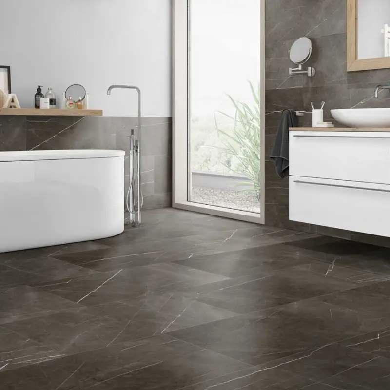 Panele winylowe Caletta Moonstone Grey Kamień szary 64867 -