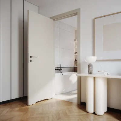 Ościeżnica Wodoodporna Hydro Protect regulowana E 160-200 z kątownikiem 60 mm 80 Lewa Przylgowa, OPWC6E0L08DBI0SZ36C000