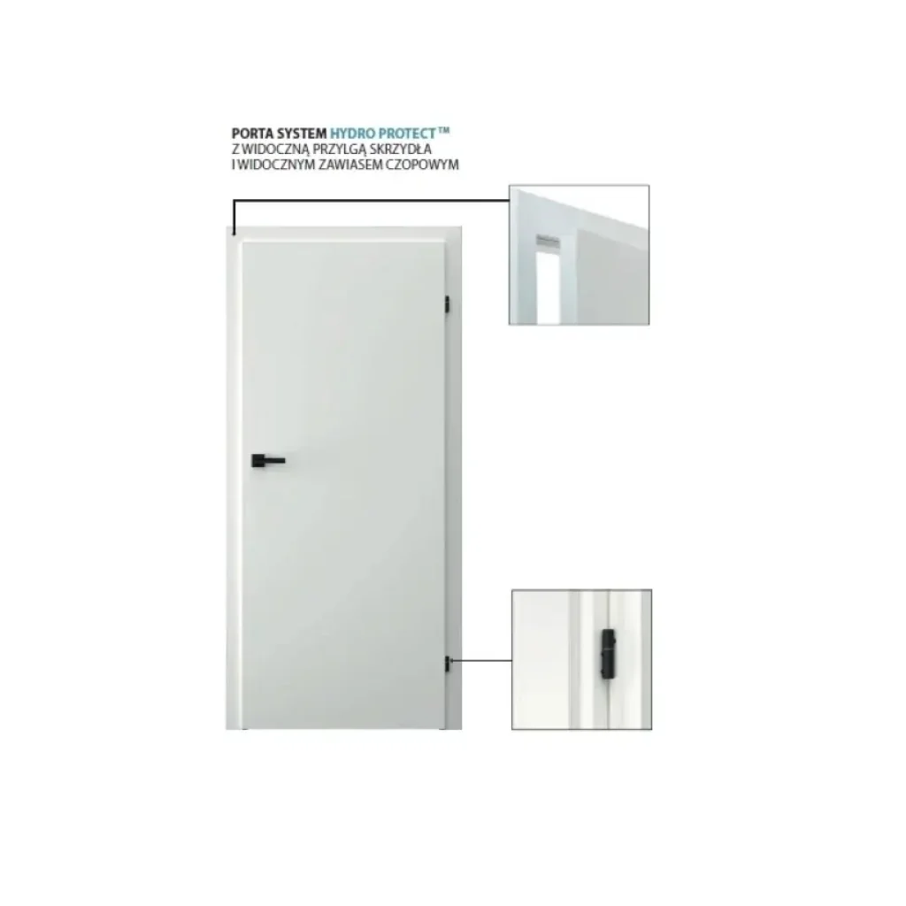 Ościeżnica Wodoodporna Hydro Protect regulowana A 80-120 z kątownikiem 60 mm 70 Prawa Przylgowa, OPWC6A0P07DBI0SZ36C000, Ościeżnica, Ościeżnica HYDRO PROTECT, PORTA