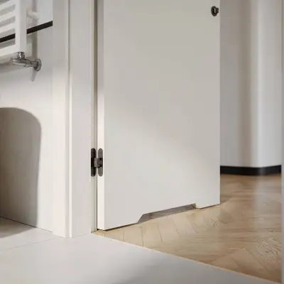 Ościeżnica Wodoodporna Hydro Protect regulowana D-E 135-175 z kątownikiem 40 mm 80 Prawa Bezprzylgowa, OPAC6D0P08DBI0BNU8C000