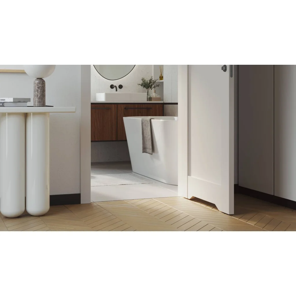 Ościeżnica Wodoodporna Hydro Protect Elegance regulowana D-E 135-175 z kątownikiem 40 mm 80 Lewa Bezprzylgowa, OPAC6D0L08DBI0BNU8C000, Ościeżnica, Ościeżnica HYDRO PROTECT, PORTA