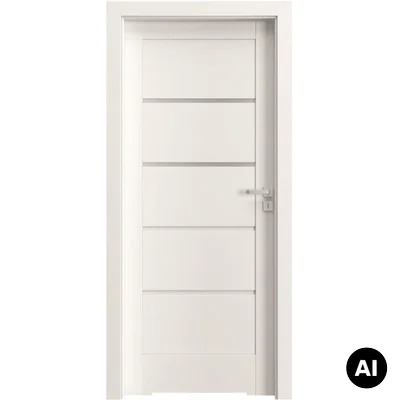 Drzwi Porta VERTE HOME G.2 WC lewe 80 cm bezprzylgowe, SPAHG20L08DBIWBYUKA300