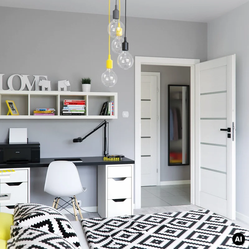 Drzwi Porta VERTE HOME G.2 WC prawe 80 cm bezprzylgowe, SPAH