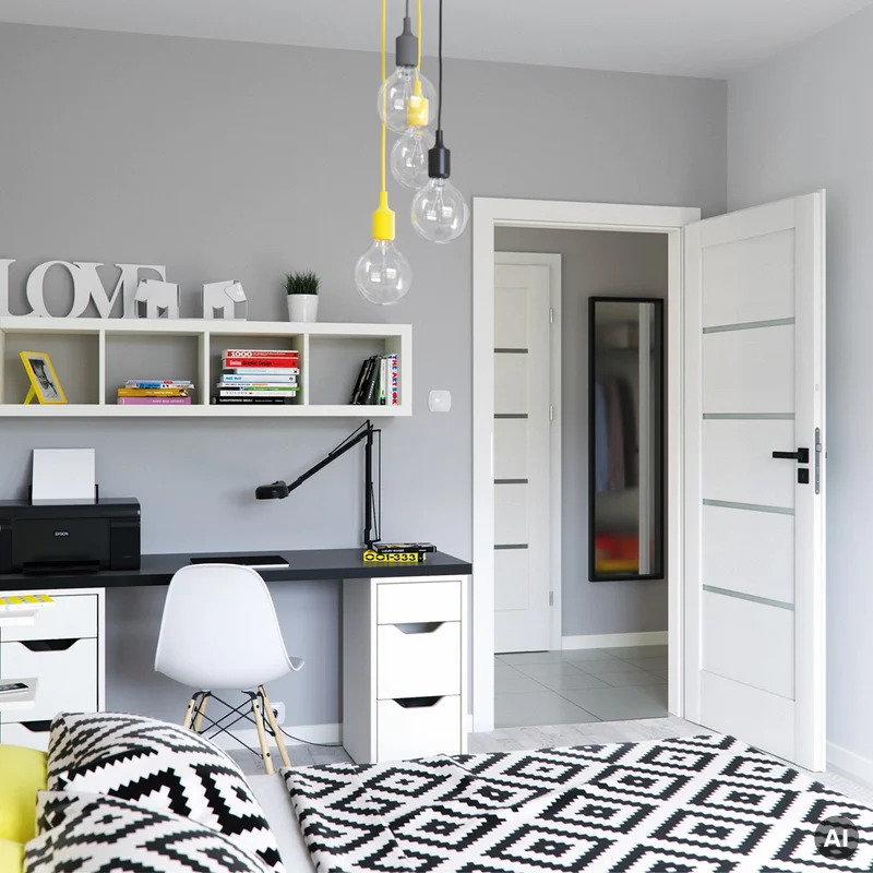 Drzwi Porta VERTE HOME G.2 WC prawe 80 cm bezprzylgowe, SPAH