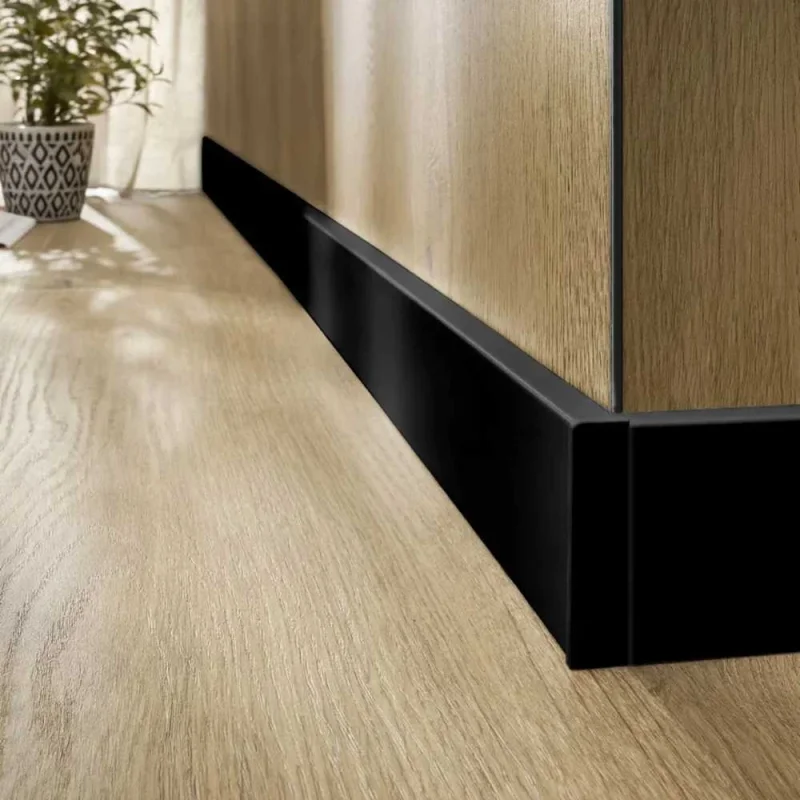 Listwa przypodłogowa FORTINO 80 Czarna, 5905167894767 - 4