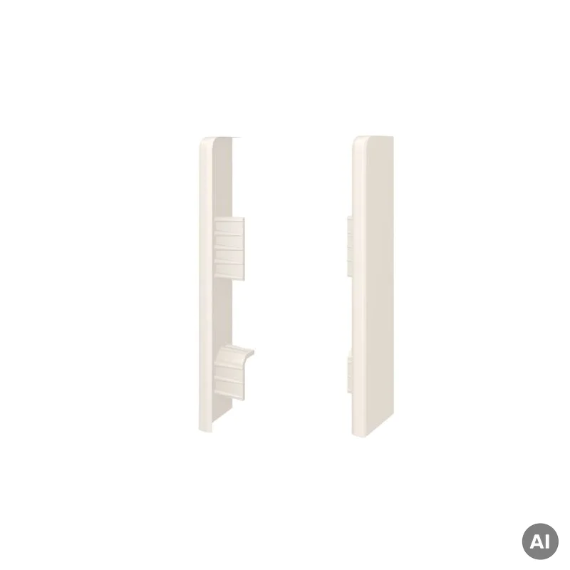 Zaślepki do listew Espumo 208 Light off-white komplet Lewa 