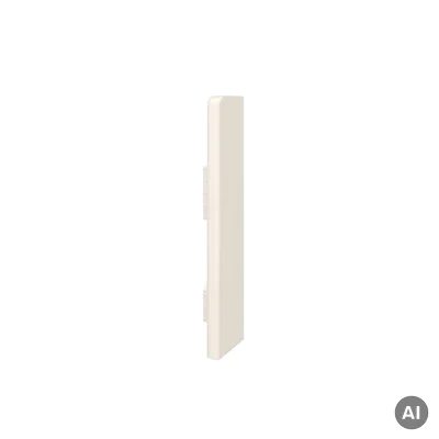 Zaślepki do listew Espumo ESP208 Light off-white Komplet Lewa+Prawa, 3032737