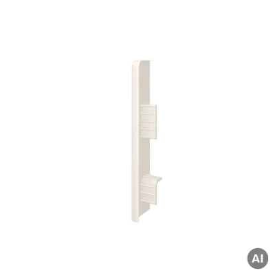 Zaślepki do listew Espumo ESP208 Light off-white Komplet Lewa+Prawa, 3032737