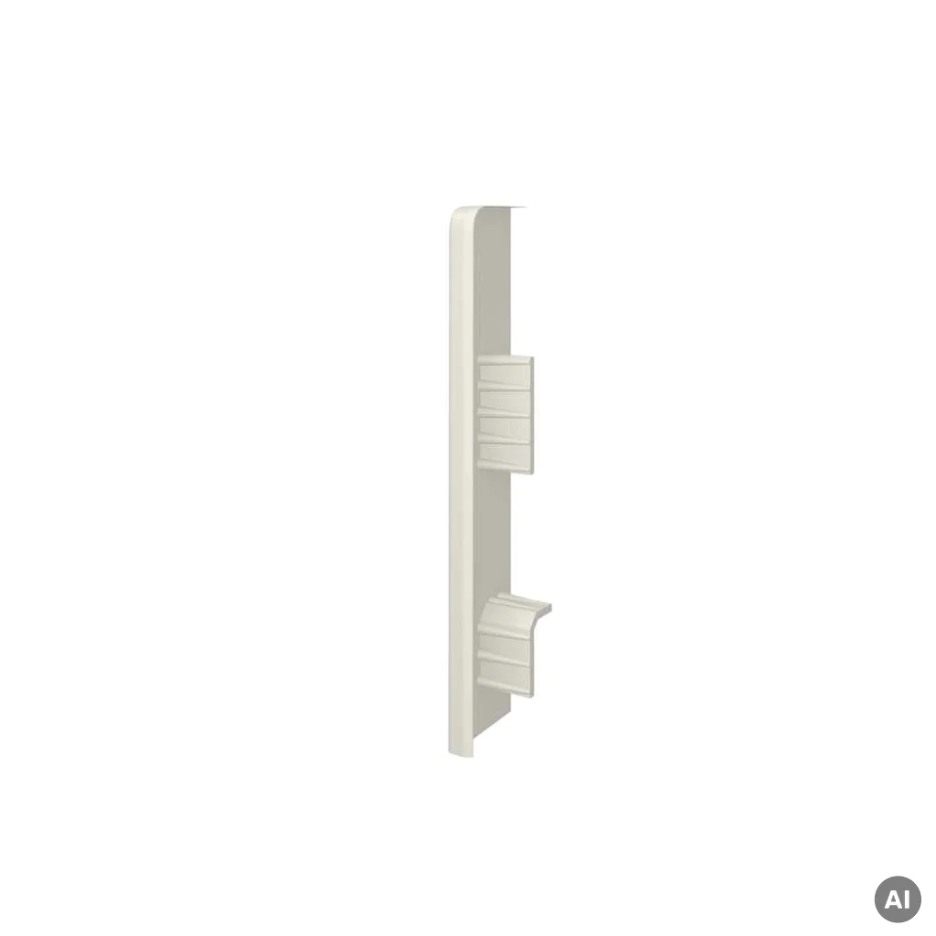 Zaślepki do listew Espumo 209 Off-white komplet Lewa i Prawa, 3032738, Listwy przypodłogowe, Espumo, VOX