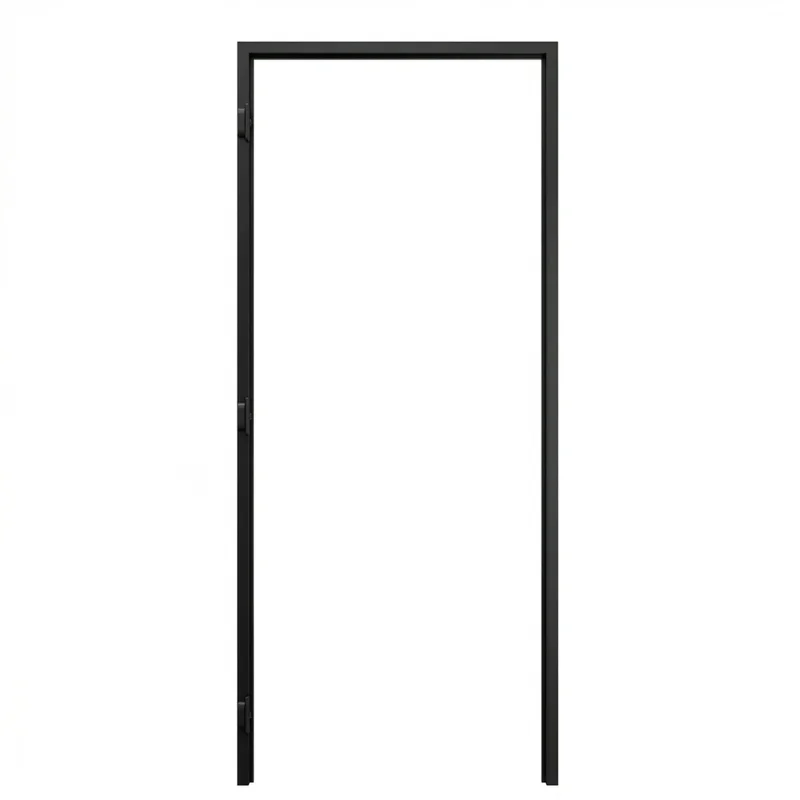 Ościeżnica Czarna do drzwi ukrytych Porta Hide Bezprzylgow