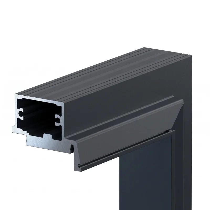 Ościeżnica Czarna do drzwi ukrytych Porta Hide Odwrotna Pr