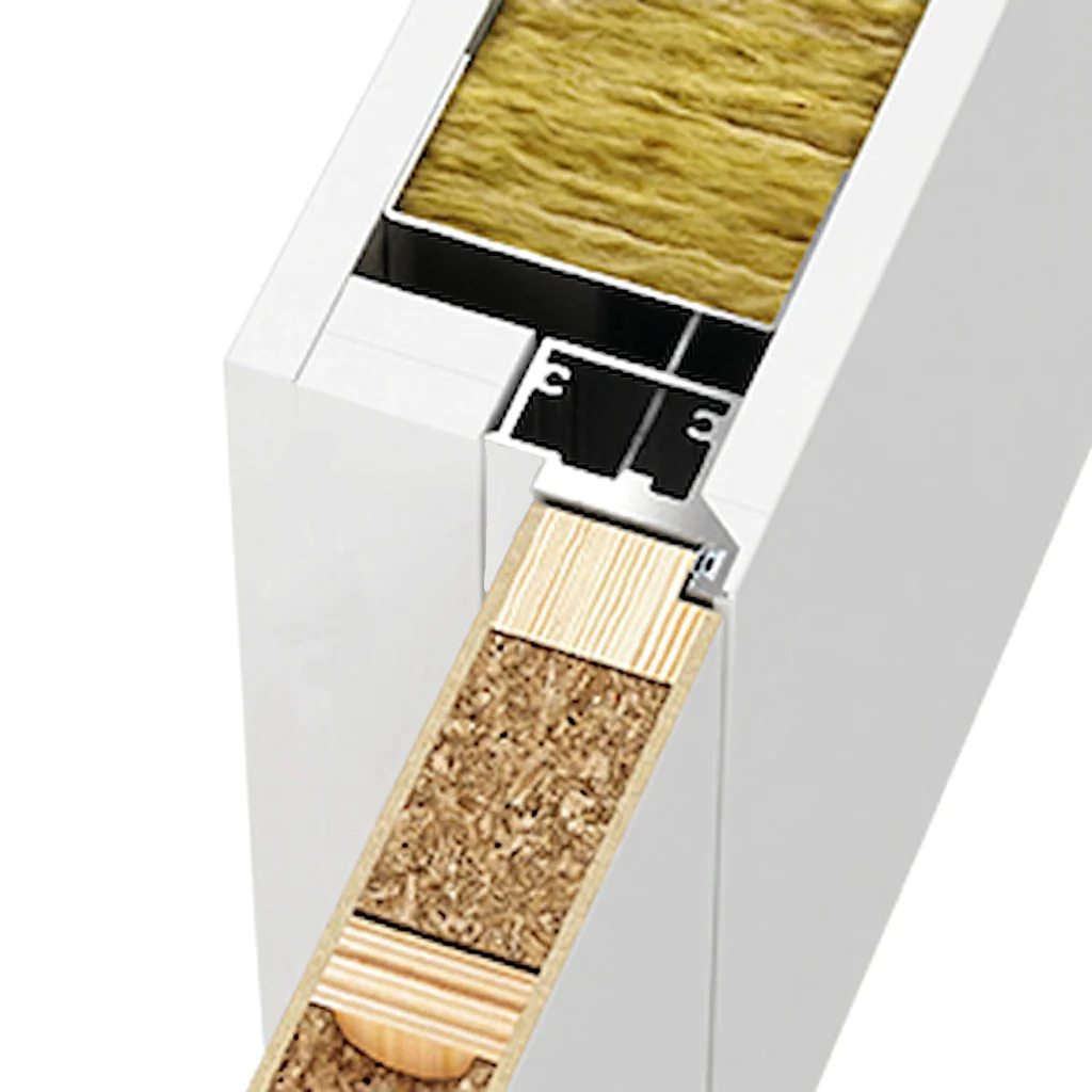 Ościeżnica Biała do drzwi ukrytych Porta Hide Odwrotna przylga (otwierane do wewnątrz) Lewa 80cm, OPP100LL08LBM0BN300000, Ościeżnica, PORTA HIDE, PORTA