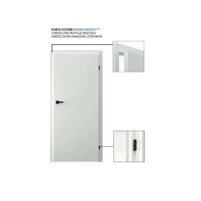 Ościeżnica Wodoodporna Hydro Protect regulowana C 120-160 z kątownikiem 60 mm 70 Prawa przylgowa, OPWC6C0P07DBI0SZ36C000