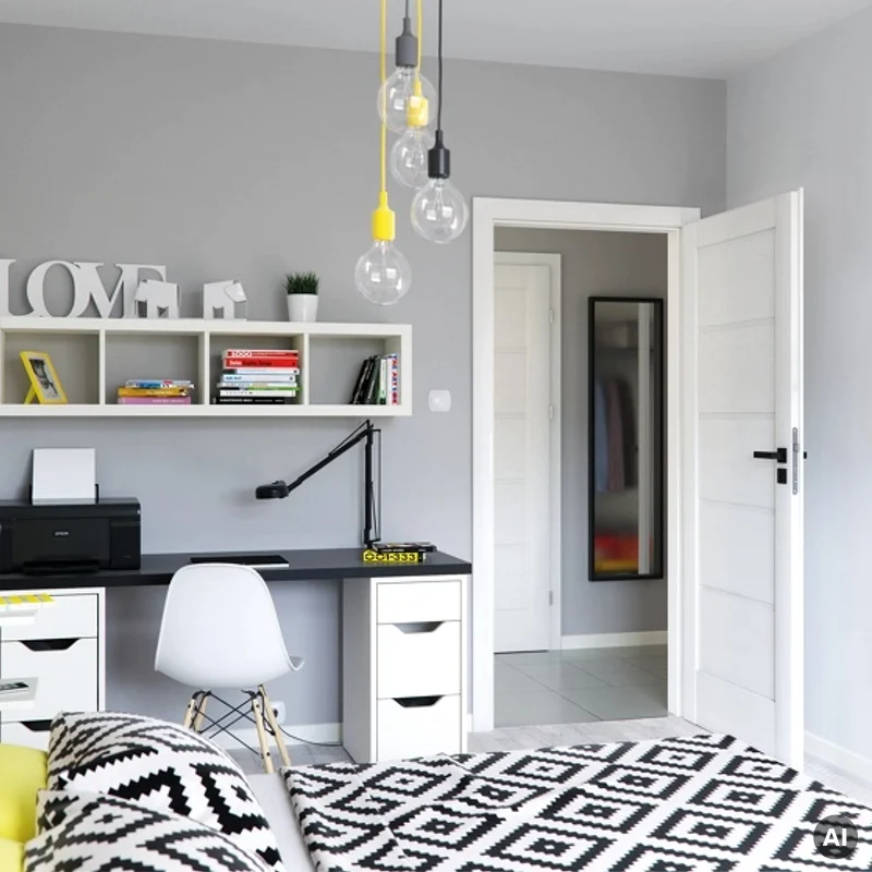 Drzwi Porta VERTE HOME G.0 prawe 80cm przylgowe, SPWHG00P08D