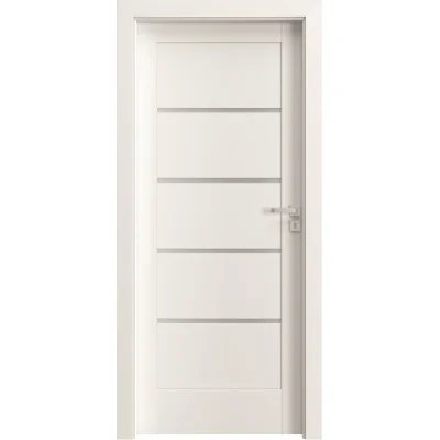 Zestaw Drzwi + Ościeżnica regulowana B 95-115 Porta VERTE HOME G.4 lewe 80cm bezprzylgowe, SPAHG40L08DBI0B7UKA300, OPAP0B0L08DBI0BNU80000
