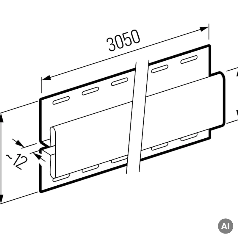 Listwa Łącznik Beż SV-18 3008615 - 2