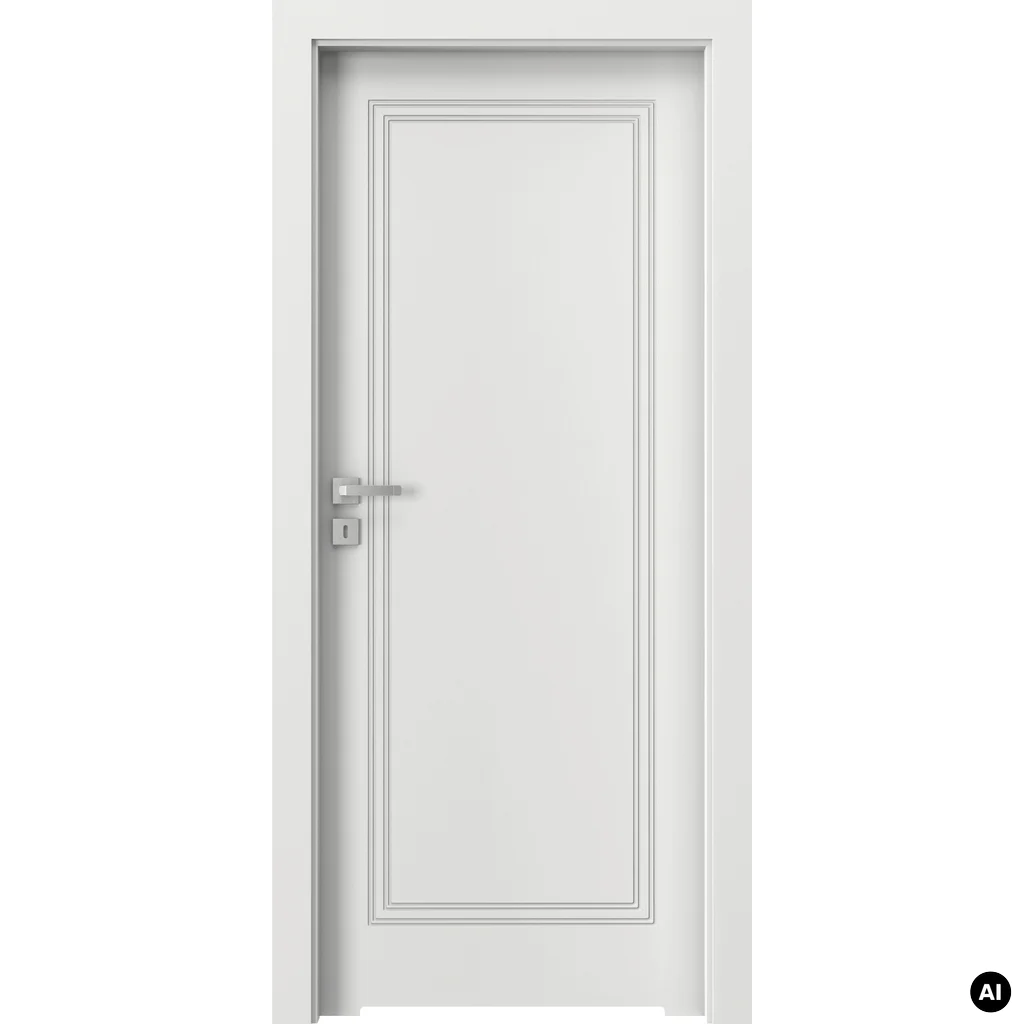 Drzwi Porta Vector Premium U WC Prawe 80cm bezprzylgowe, SPAPMU0P08UBIWAYU0H000, PORTA