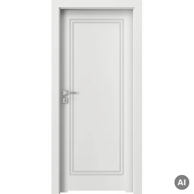 Drzwi Porta Vector Premium U WC Prawe 80cm bezprzylgowe, SPAPMU0P08UBIWAYU0H000