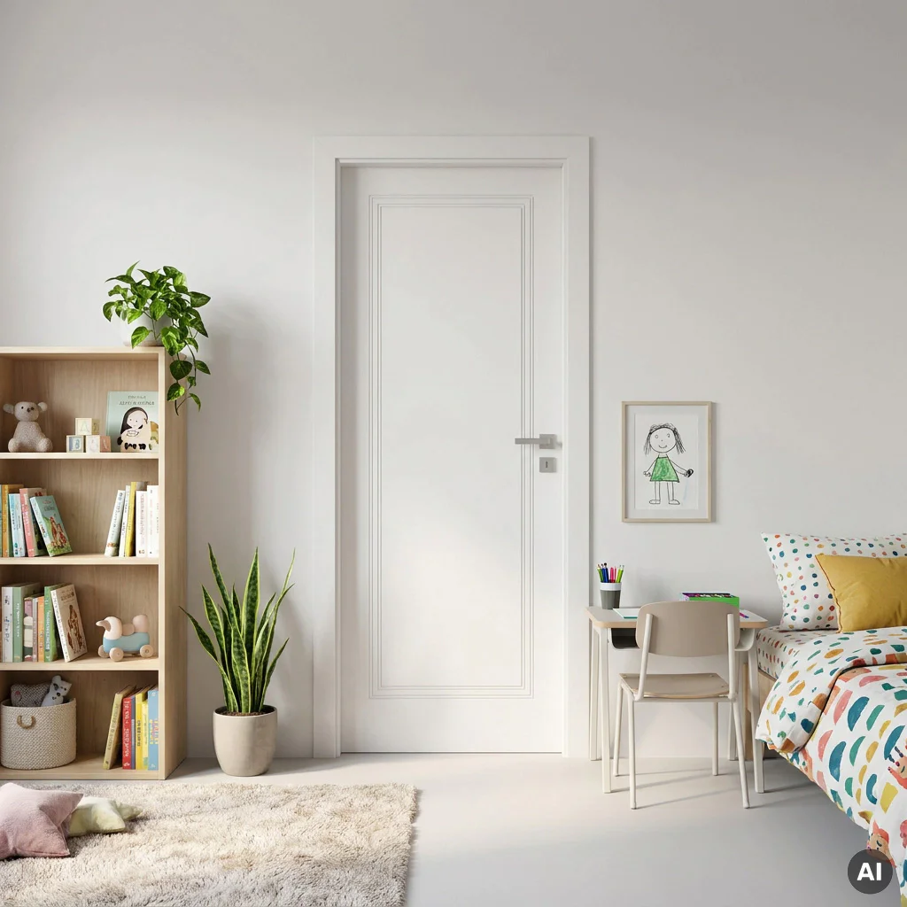 Drzwi Porta VECTOR Premium U Lewe 80cm bezprzylgowe, SPAPMU0L08UBI0A7U0H000, Drzwi wewnętrzne, PORTA VECTOR PREMIUM, PORTA