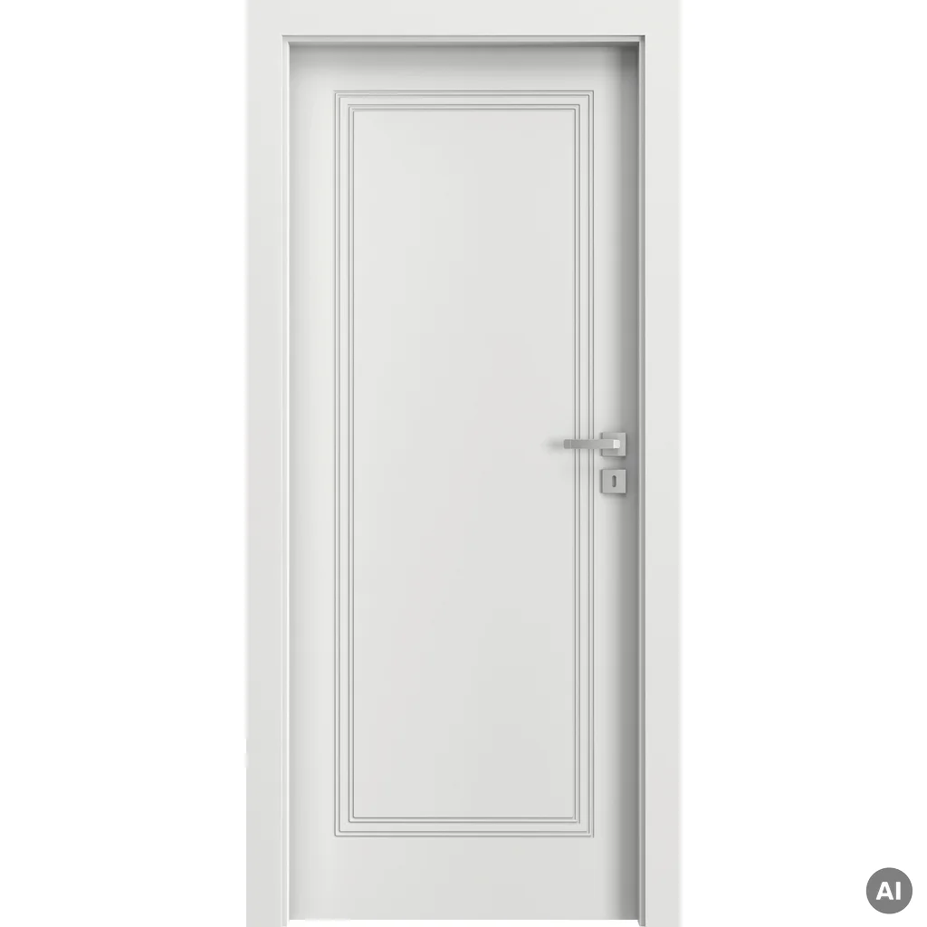 Drzwi Porta VECTOR Premium U Lewe 80cm bezprzylgowe, SPAPMU0L08UBI0A7U0H000, Drzwi wewnętrzne, PORTA VECTOR PREMIUM, PORTA
