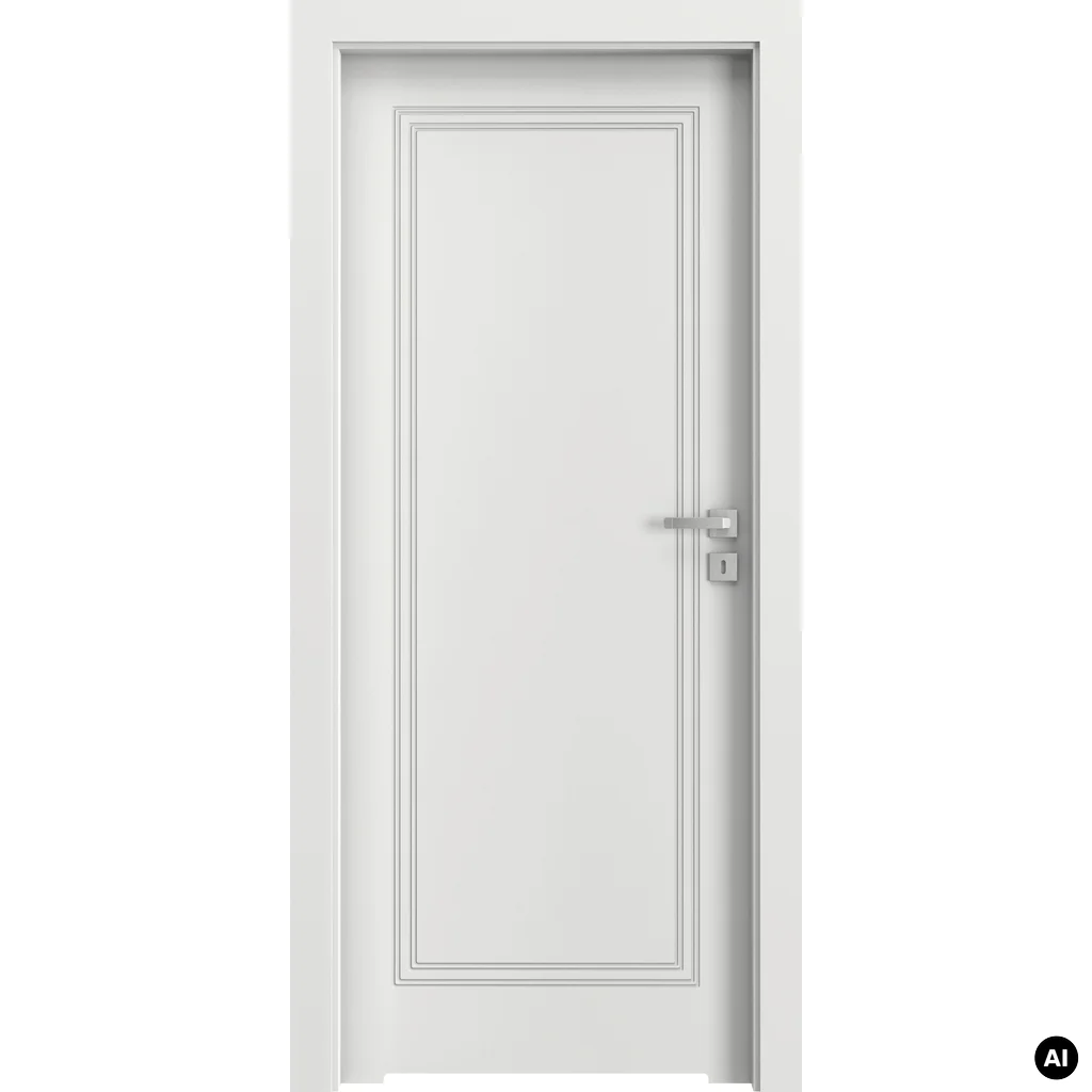 Drzwi Porta Vector Premium U WC Lewe 80 cm bezprzylgowe, SPAPMU0L08UBIWAYU0H000, PORTA