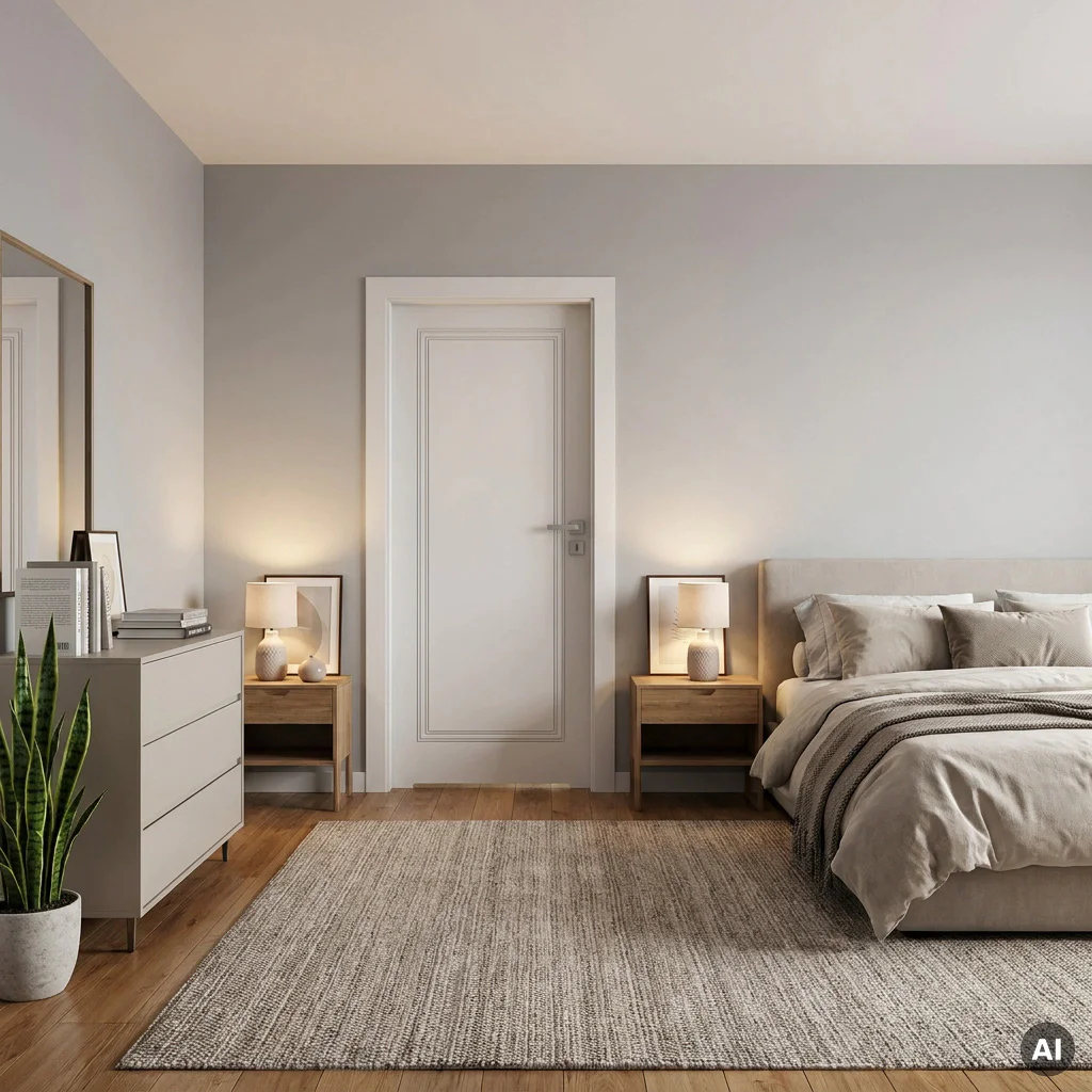 Drzwi Porta Vector Premium U WC Lewe 80 cm bezprzylgowe, SPAPMU0L08UBIWAYU0H000, Drzwi wewnętrzne, PORTA VECTOR PREMIUM, PORTA