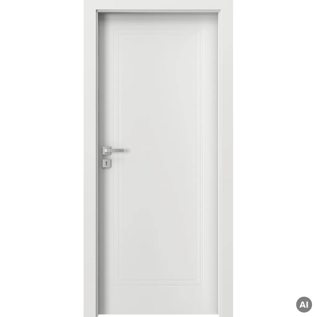 Drzwi Porta Vector Premium U Prawe 80cm bezprzylgowe, SPAPMU0P08UBI0A7U0H000, Drzwi wewnętrzne, PORTA VECTOR PREMIUM, PORTA