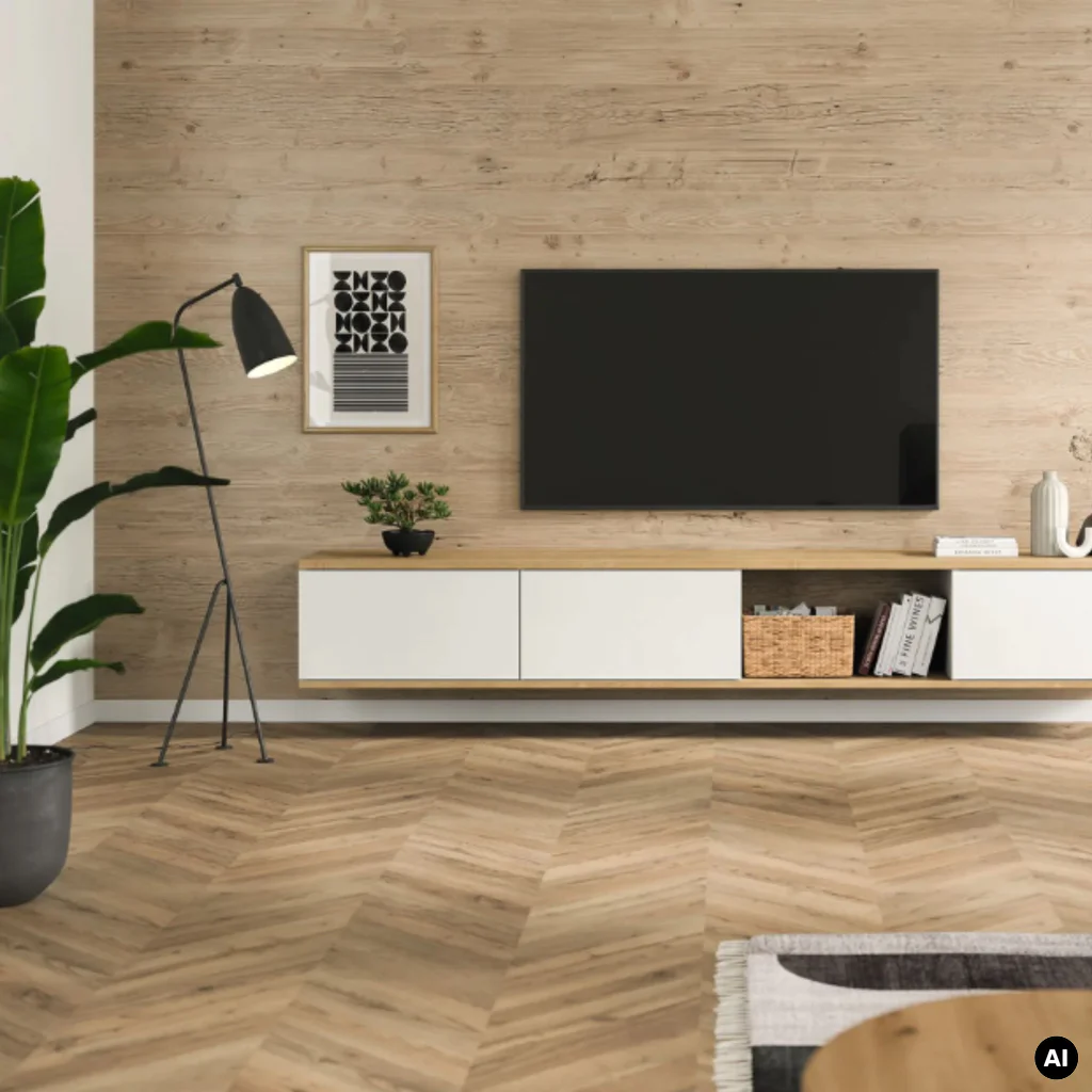 Panele ścienne Light Namur Spruce, 1857220, Panele ścienne, DecoWall, Egger