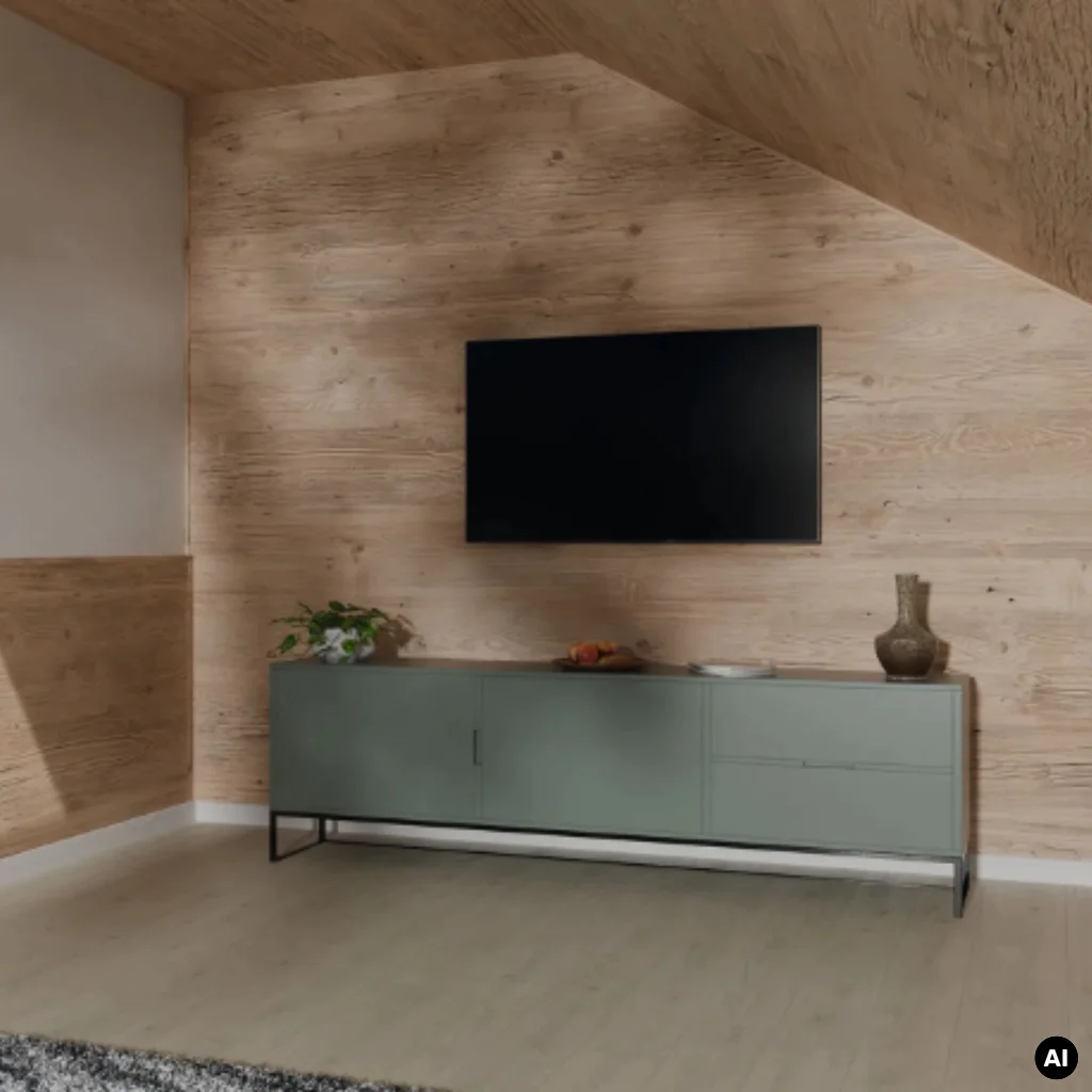 Panele ścienne Light Namur Spruce, 1857220, Panele ścienne, DecoWall, Egger