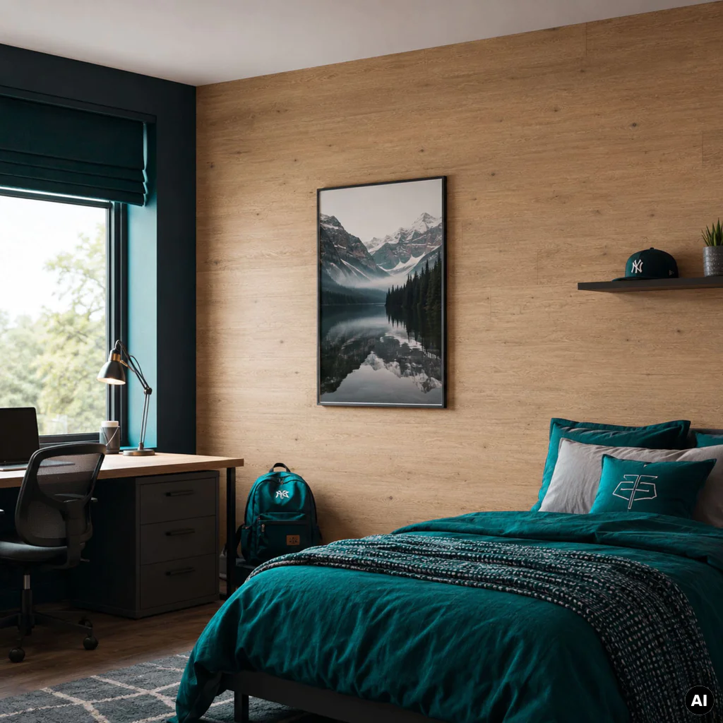 Panele ścienne Esbjerg Elm, 1857203, Panele ścienne, DecoWall, Egger