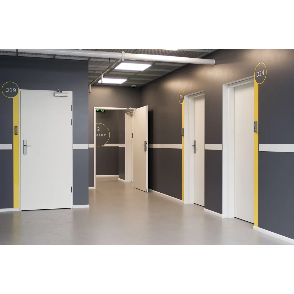 Drzwi Techniczne Akustyczne 27dB model J.2, Drzwi akustyczne, Akustyczne 27dB, PORTA