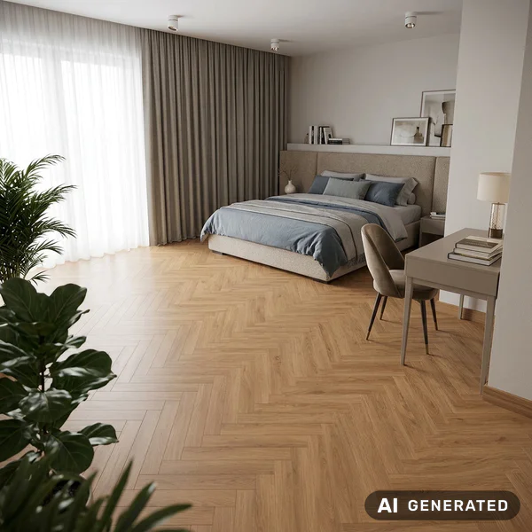 Panele podłogowe Jodełka Dąb Adagio Naturalny 8 mm AC5, A