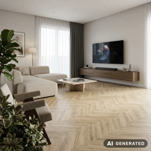 Panele podłogowe Jodełka Dąb Majalis Naturalny 8 mm AC5, 