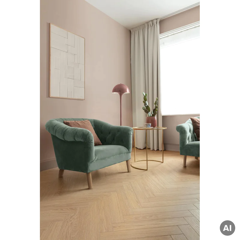 Panele podłogowe Jodełka Charme Light Natural B AC5 8 mm,