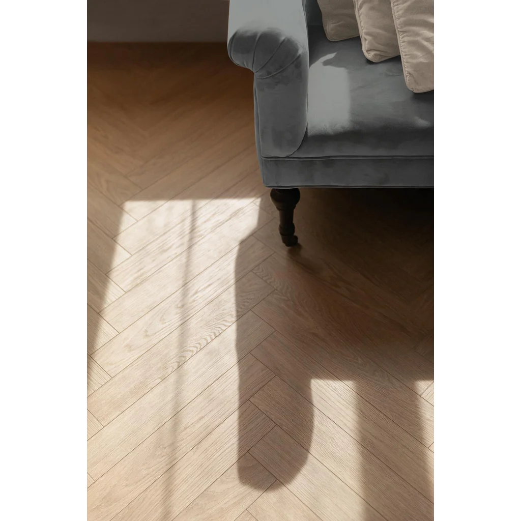 Panele podłogowe Jodełka Charme Light Natural B B7505 AC5 8 mm, 62002721, Panele podłogowe, Chateau+, BerryAlloc
