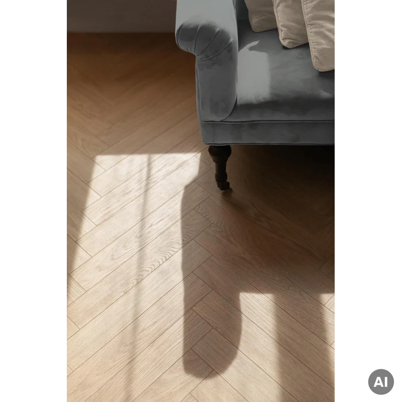 Panele podłogowe Jodełka Charme Light Natural B AC5 8 mm,