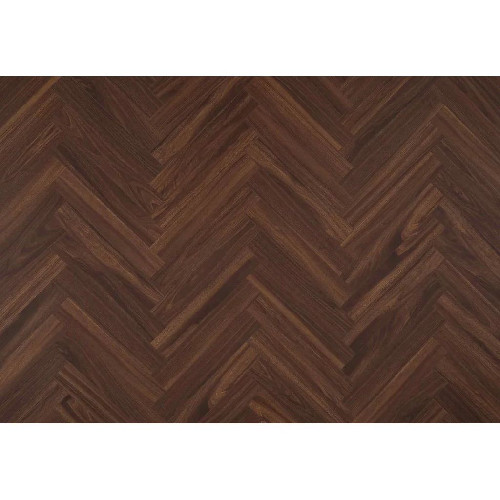 Panele podłogowe Jodełka Wallnut Brown B B8111 AC5 8 mm, 62002731, Panele podłogowe, Chateau+, BerryAlloc