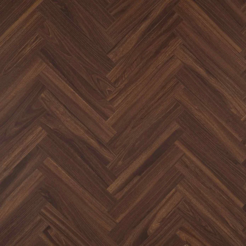 Panele podłogowe Jodełka Wallnut Brown B AC5 8 mm, 62002731, Panele podłogowe, Chateau+, BerryAlloc